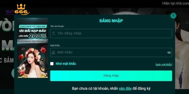 Đăng Ký SP666 - Mở Tài Khoản Thần Tốc Chỉ Trong 2 Phút 1 Gợi ý link vào website SP666 chính chủ